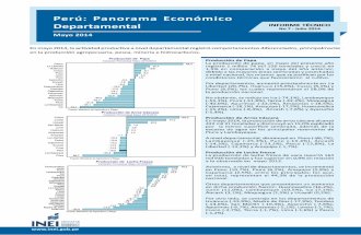 Panorama Economico Departamental Mayo 2014 2