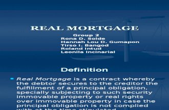 REAL MORTGAGE report.ppt