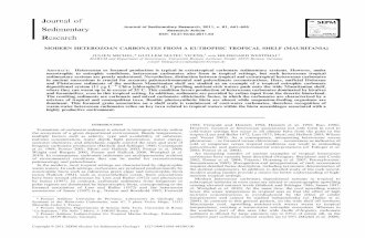 Michel, J. et al., (2011). Modern heterozoan carbonates from a eutrophic tropical shelf (Mauritania).pdf