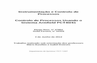 Instrumentação e Controlo de Processos