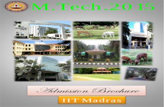MTech Adm Brochure 2015