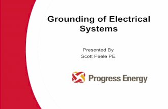 grounding of electrical syastems