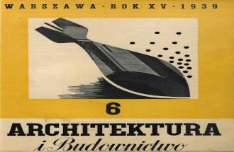 Architektura i budwnictwo Nr 6/1939