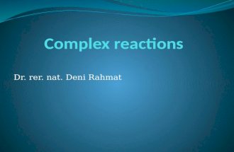 Complex Reactions