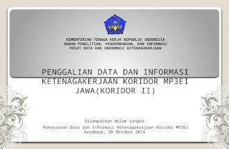 Presentasi FGD Koridor II (Surabaya) - 1.pptx