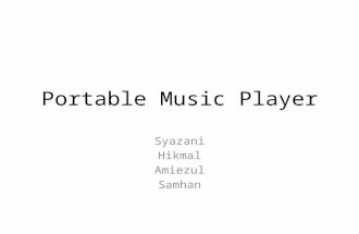 Portable Music Player