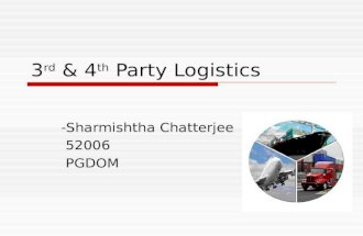 51275603 3rd 4th Party Logistics