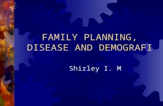 Family Planning Disease and Demography