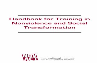 Nonviolence Handbook English