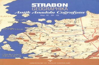 Strabon Antik Anadolu Coğrafyası Geographika XII XIII XIV