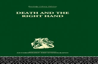 [Robert Hertz] Death and the Right Hand