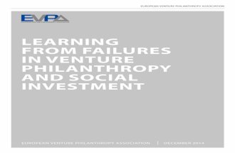 Learning From Failures EVPA 2015 report