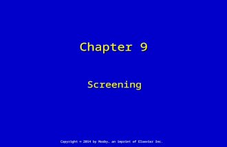Ch 9 8th Edition Screening