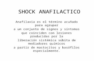 Shock Anafilactico Richard Molina