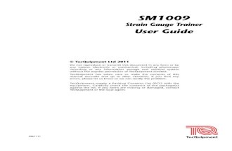 SM1009 User Guide 1111 Notes