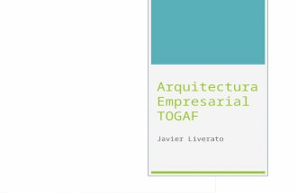 Arquitectura Empresarial TOGAF