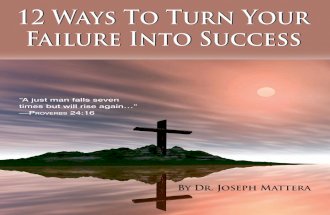 12 Ways to Turn Failure Into Success eBook