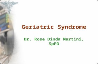 Geriatric Syndrome Workshop