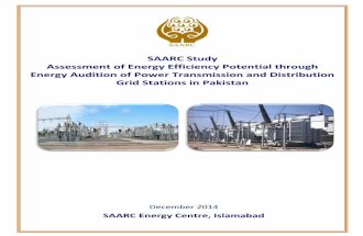 Assessment of Energy Efficiency Potential through Energy Audition of Power Transmission and Distribution Grid Stations in Pakistan