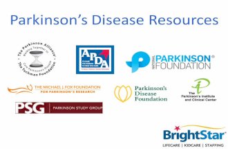 Parkinson's Disease Resources