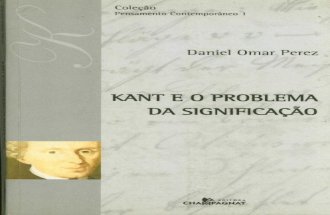 Kant e o Problema Da Significação