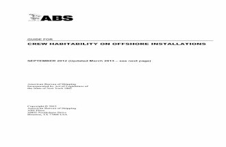 Crew Habitability Offshore HAB Guide E-Mar13