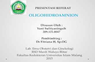 oligohidroamnion