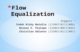 Presentasi TPLC - Borneo S.P. , Christian a. , Indah R. N. - Flow Equalization