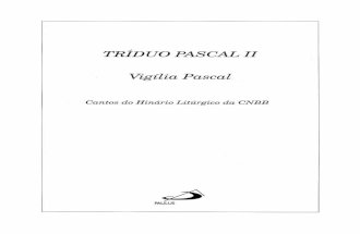Cifras Do CD Tríduo Pascal II