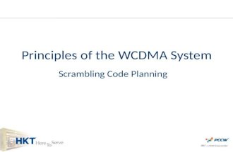 Scrambling Code Planning