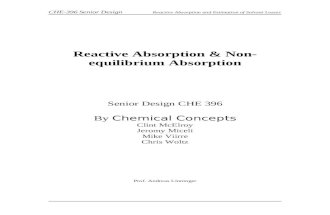 Reactive Absorption & Non-equilibrium Absorption