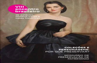 Programa Viii Encontro Brasileiro de Palacios Museus Casas e Casas Historicas