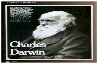 Charles Darwin teorija evolucije -drvo znanja