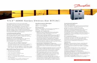 VLT 6000 Series Drives for HVAC