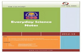 CSS - Everyday Science Notes By (NOA).pdf