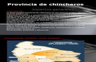 Provincia de Chincheros-exposicion