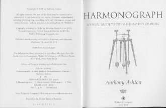 Ashton, A - Harmonograph - A Visual Guide to the Mathematics of Music (2003)