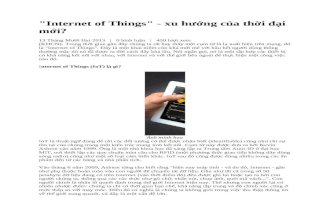 Internet of Things Documents