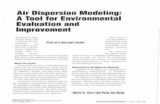 Air Dispersion Modeling-First Part