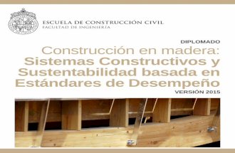 Diplomado en Construcción en madera: sistemas constructivos y sustentabilidad basada en estándares de desempeño