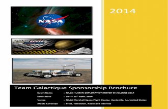 Brochure Team Galactique