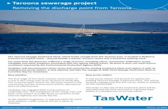 TasWater Taroona Flyer