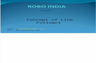 Concept and Algorithm of Line Follower