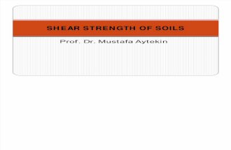 Shear Strength of Soils