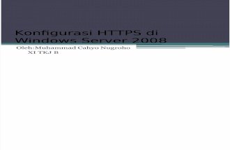 Konfigurasi HTTPS Di Windows Server 2008