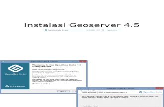 Geoserver  4 - Instalasi