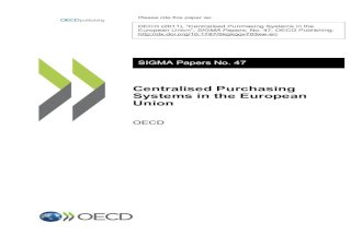 Centralised Purchasing