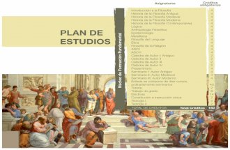 Plan de Estudios - Filosofía