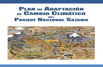 Plan de Apadtacion Alcambio Climatico Parque Sajama