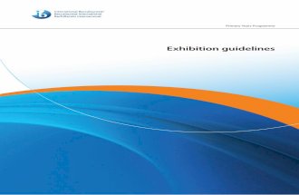Exhibition Guidelines 2008